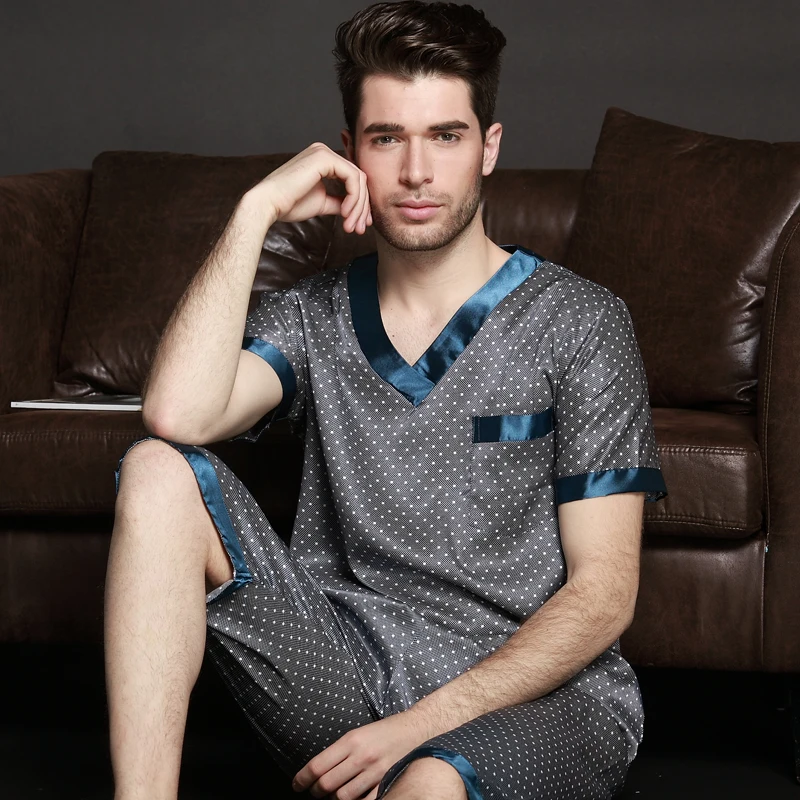 Pijama Masculino Conjunto De Pijama Para Hombre Conjuntos De