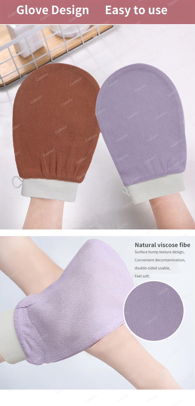 Exfoliating Bath Washcloth 2021 Latest Product Korean Glove Bathroom