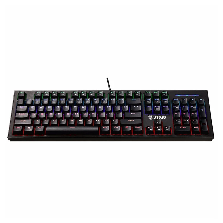 msi gk50z rgb 104 keys mechanical