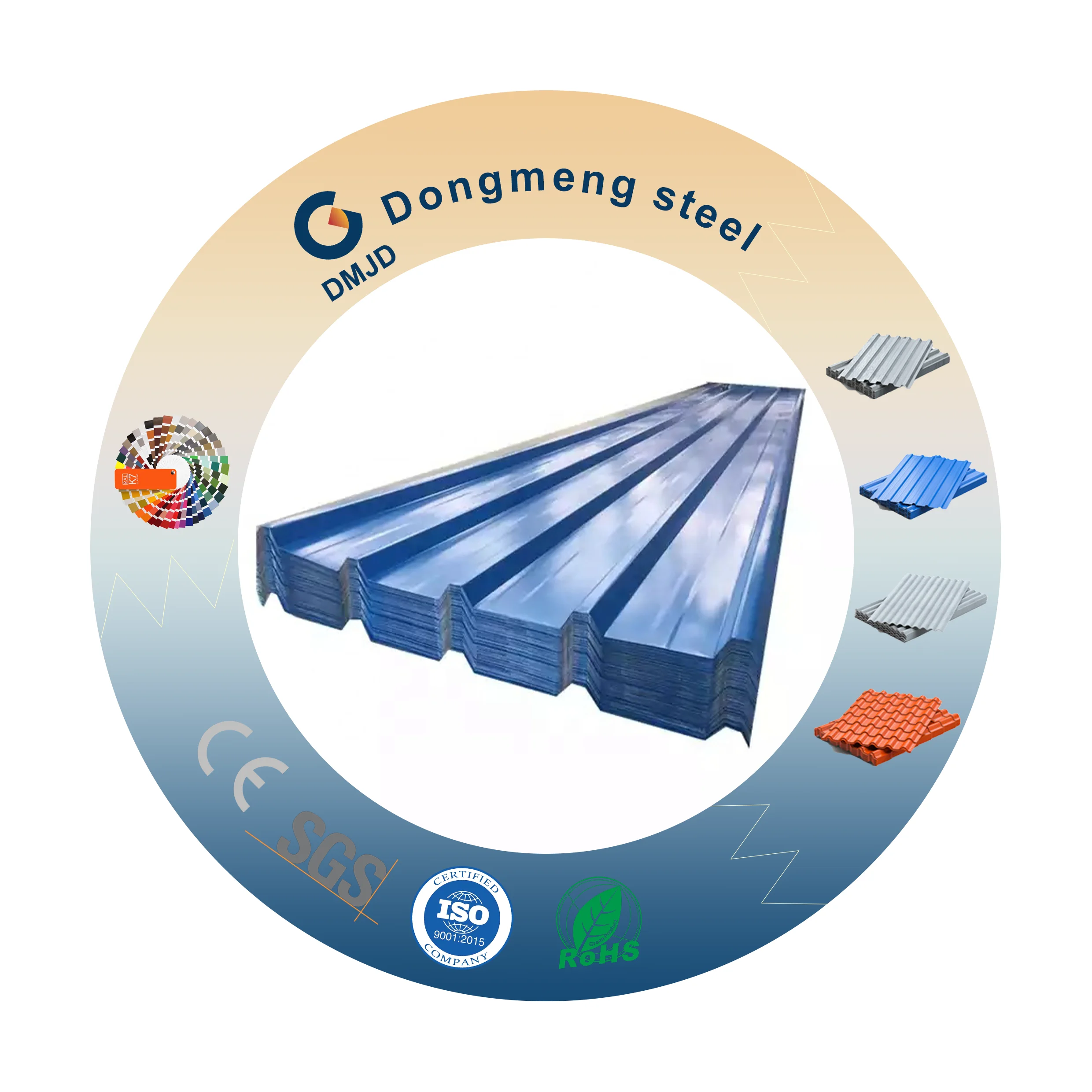 China 22 Gauge Corrugated Galvanized Zinc Roof Sheets Iron Steel Tin Roof  Galvanised Corrugated Roofing Sheet