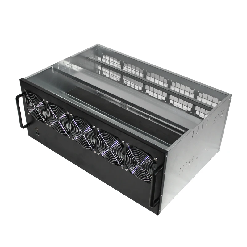 New Arrival 6U 13GPU Version Rack Server case GPU Pc Chassis Server case Graphics Card 13GPU System