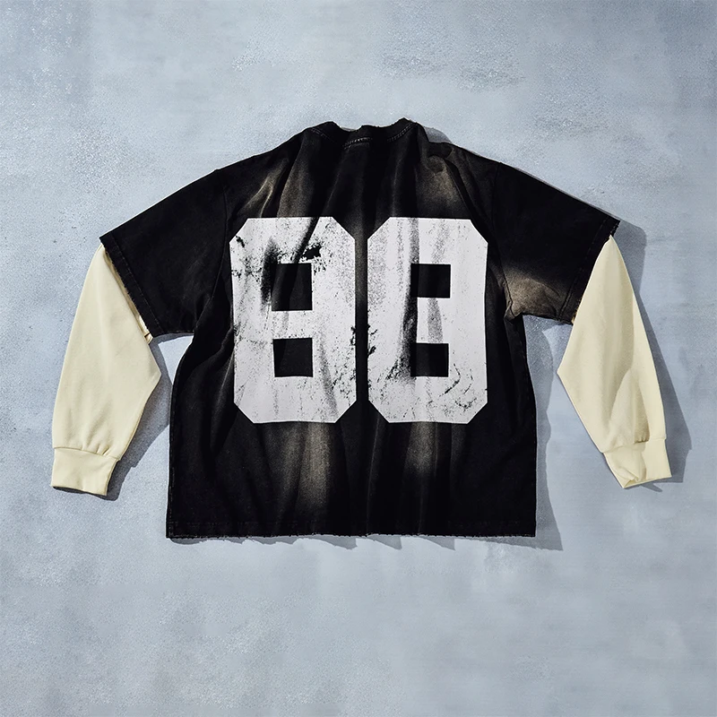 TKAN 128 Wholesale Custom DGT Screen Print Logo Streetwear
