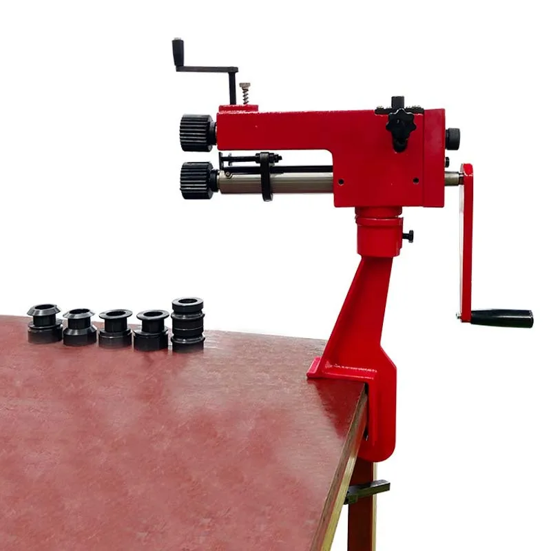 TEBAK RM08 Manual Metal Sheet Rotary Forming Machine ,bead Roller Machine,bead Rolling Machine