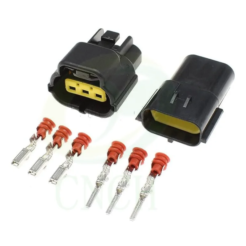 かえるん 174359 防水ハウジング AMP 3極 1袋(5個) - 【通販モノタロウ】