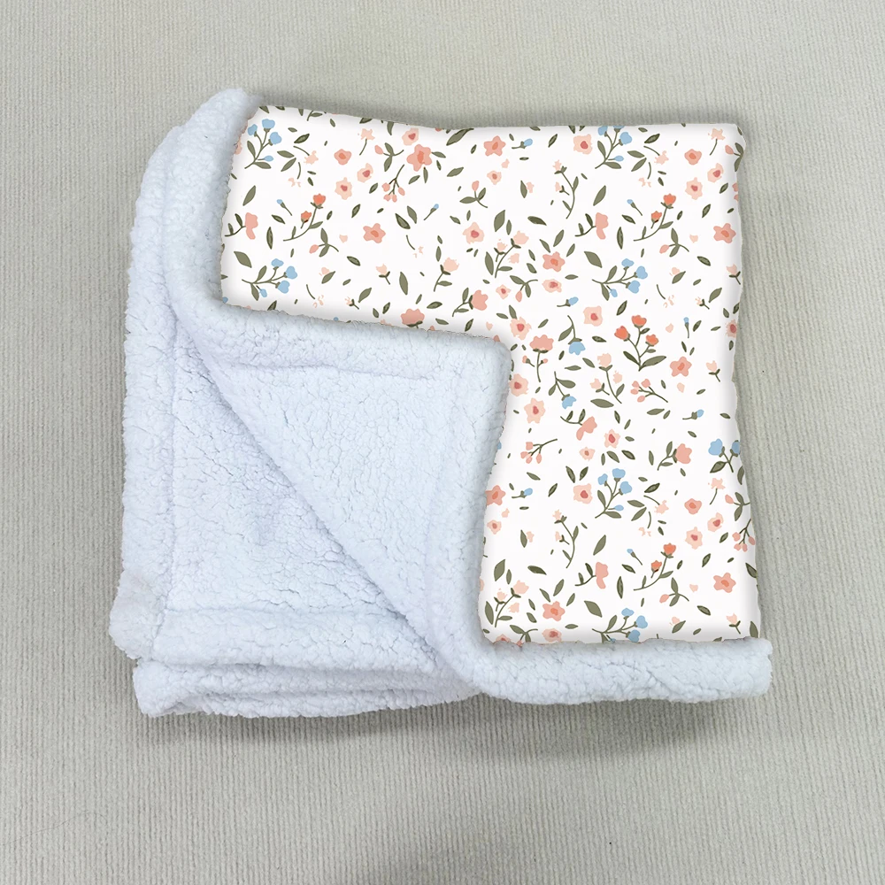 Custom Absorbent Infant Winter Warm Baby Receiving Towels And Blankets ...