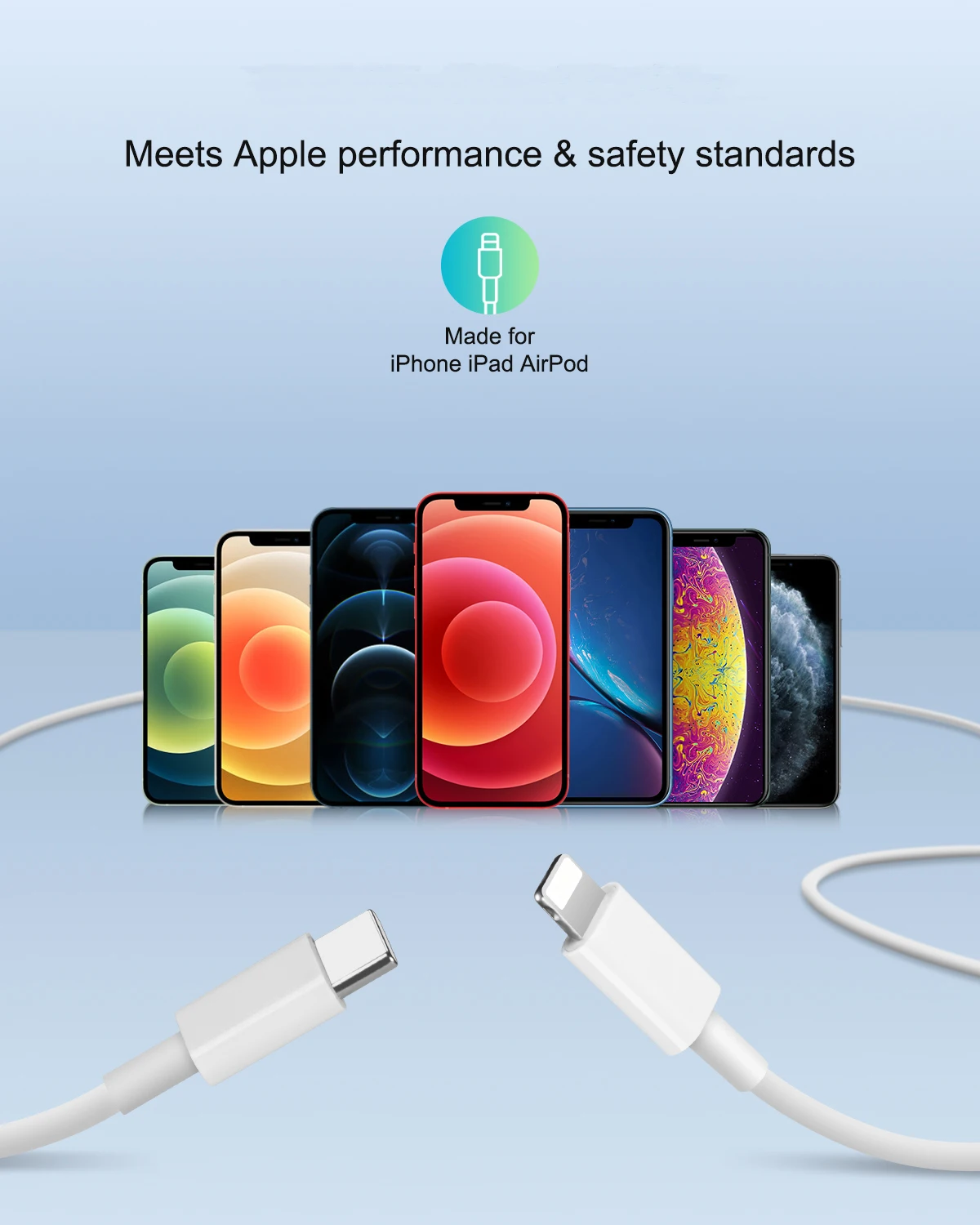 Лидер продаж на Amazon, быстрое зарядное устройство Pd 20 Вт, Usb-адаптер Pd, сетевое зарядное устройство с Usb-портом 20 Вт, комплект зарядных устройств Pd с кабелем Type-c для Iphone 12 Pro Max