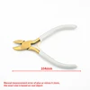 gold diagonal pliers A1588
