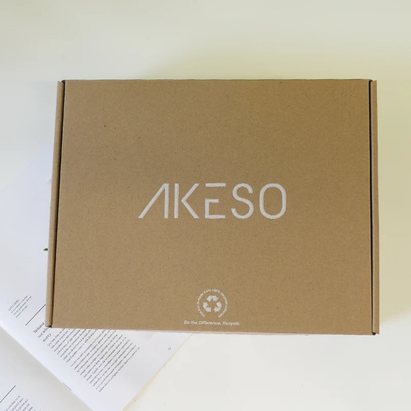 Custom Logo Printed Paper Box Foldable Cardboard Packaging Two Tuck End Corrugated 6x4x1 Notebook Packaging Box
