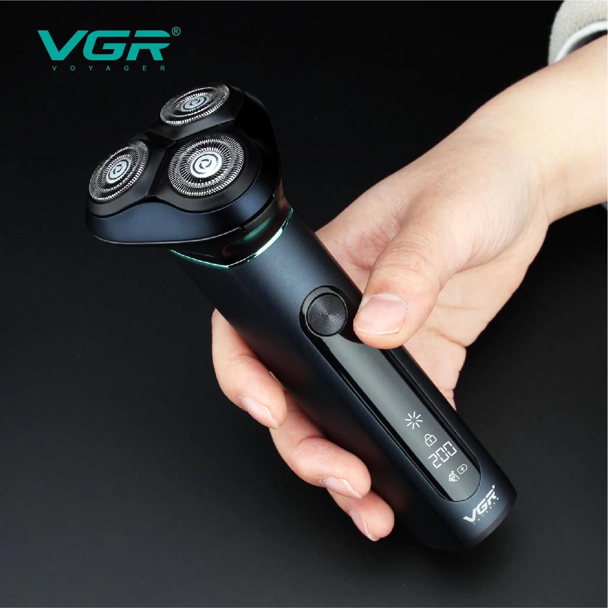 Tondeuse Barbe Et Cheveux VGR Pro - Rechargeable, 7 Longueurs, écran - Neuf Pour Homme