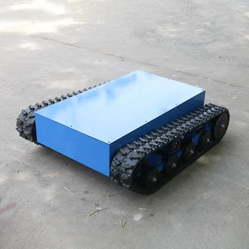 Customizable 500kg Load-Bearing Orchard Walking Transporter All-Terrain Track Chassis Construction Machinery Parts Direct