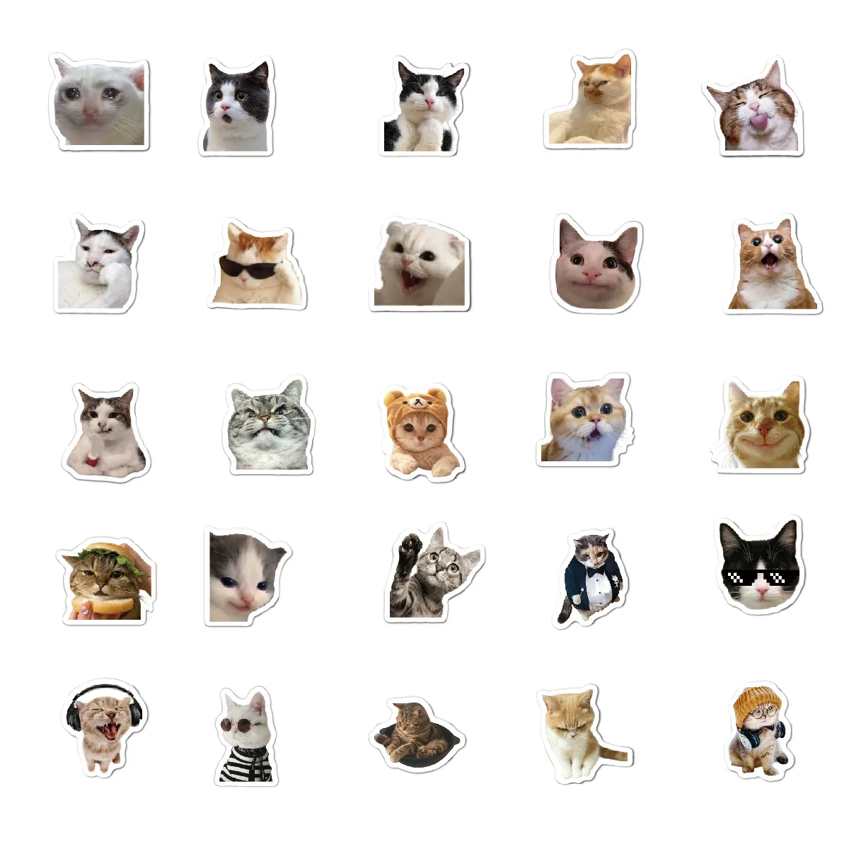 50pcs in Stock PVC Label Sticker Printing Waterproof Self Adhesive ...