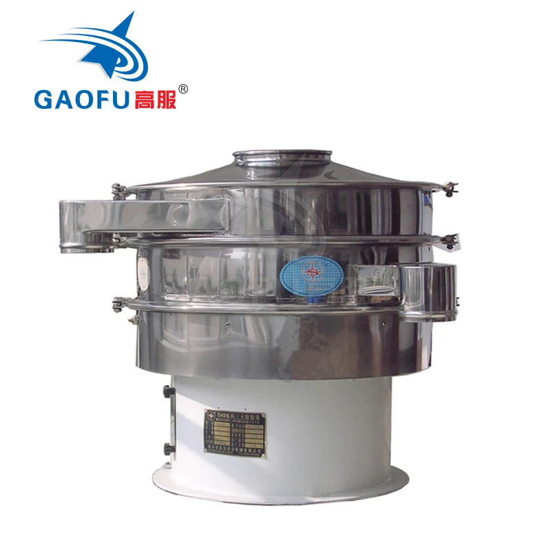 Automatic Rotary Vibratory Screen Sifter Shaker Sieve Industrial Circular Vibrating Sieve Machine for Plastic Powder
