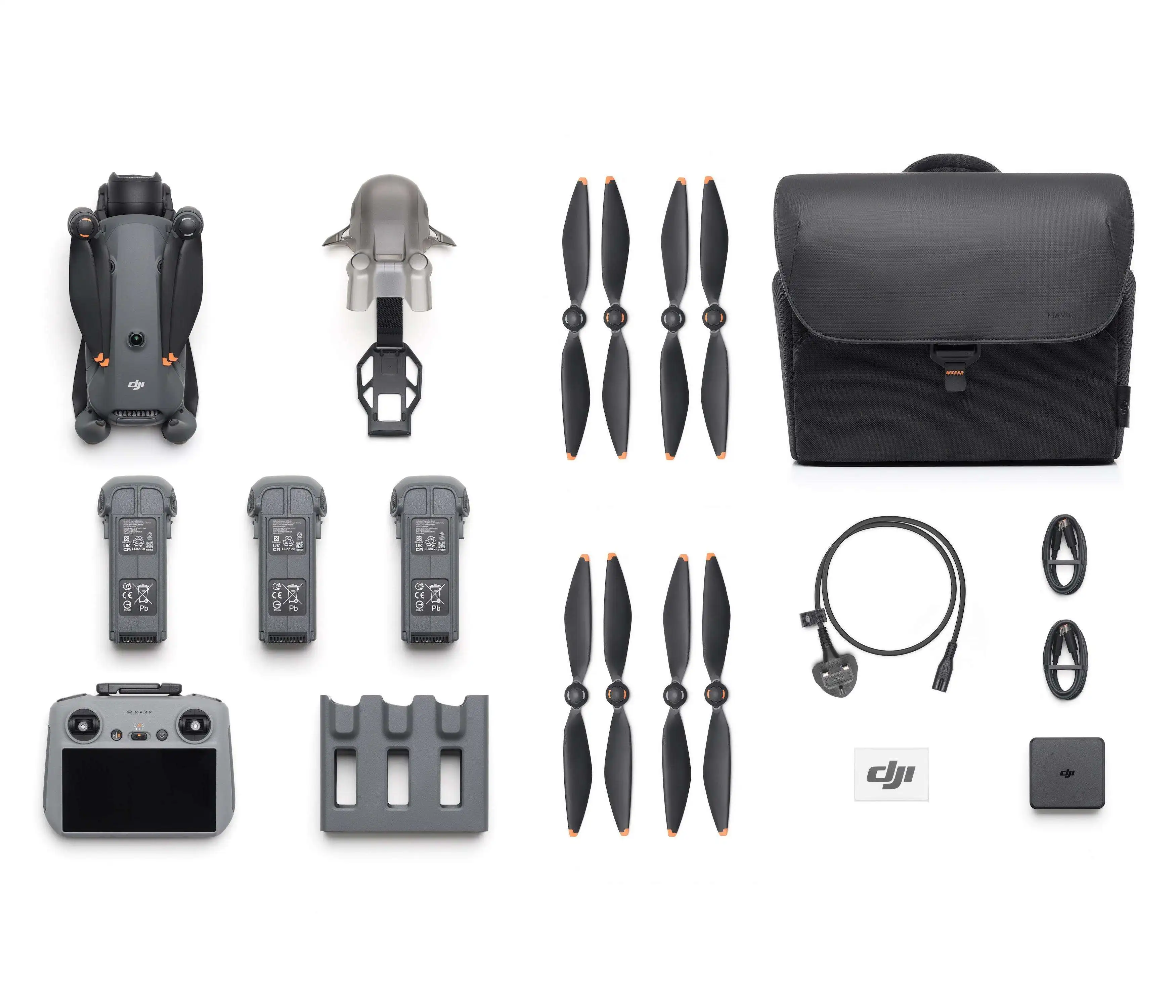 DJI Mavic 4 Pro Fly More Combo - Foldable, GPS, 3 Batteries