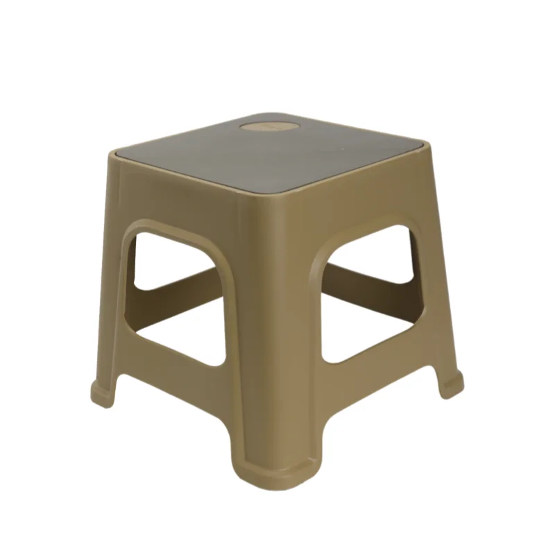 Wholesale Home Durable PP Plastic Stool Multifunctional Soft Padded Living Room Non-Slip Low Leisure Stool