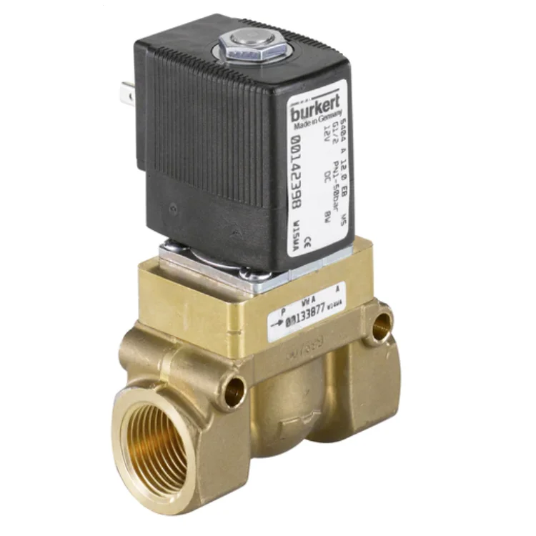 Burkert Type 5404 Solenoid Valve Na May Servo-assisted 2/2-way Bilang Piston Valve Ng Mga Bahagi ng Valve