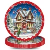 Assiettes de 9 pouces, 20 pièces