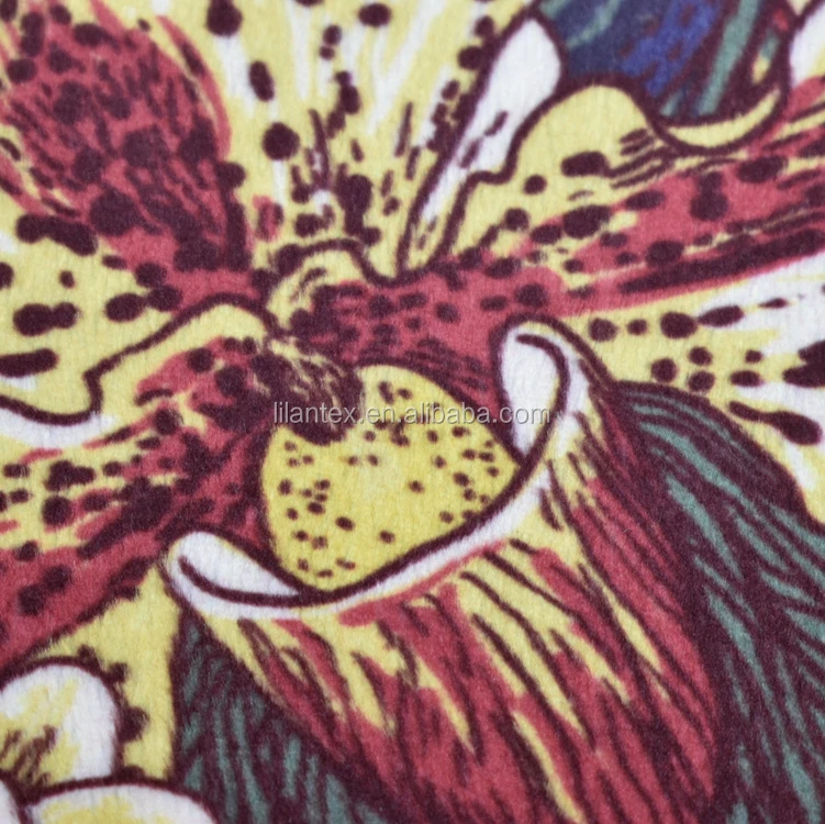 Lanking tex нет минимального заказа, 3d цифровая печать, дизайнерская ткань minky для ткани, производитель в Китае