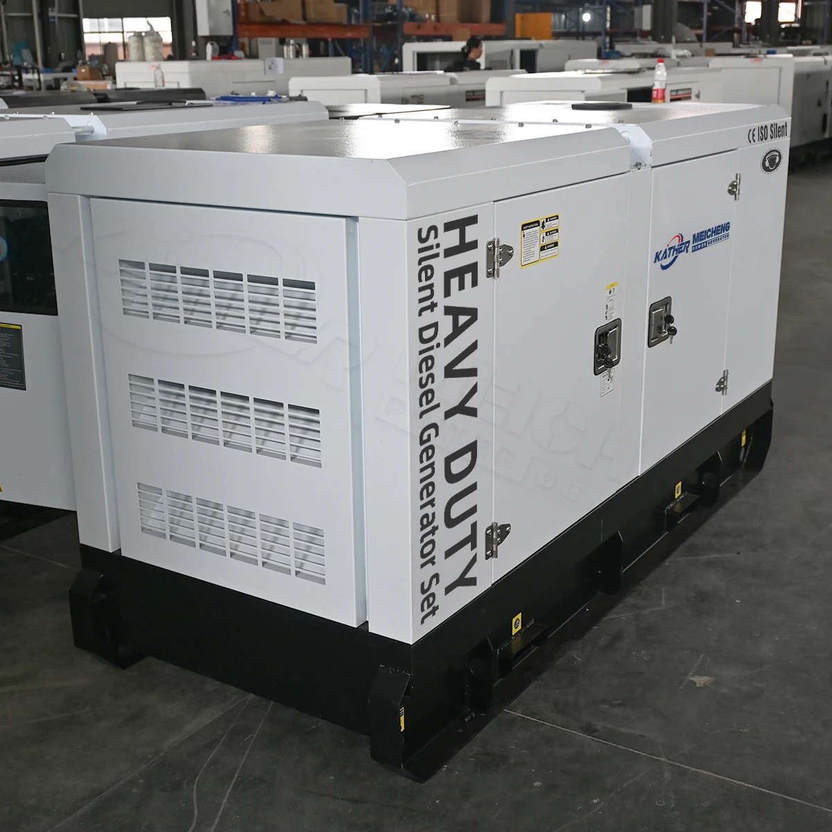 Power Diesel Generator 100kw 200kw 400kw 500kw 1000kw Silent Diesel Super Genset 20kw 30kw 40kw 50kw 60kw Large Generator Sets