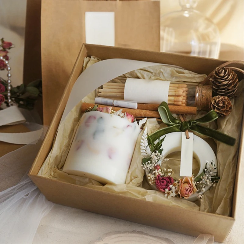 On Sale Luxury Handmade Soy Scented Candle Set Home Decoration Custom ...