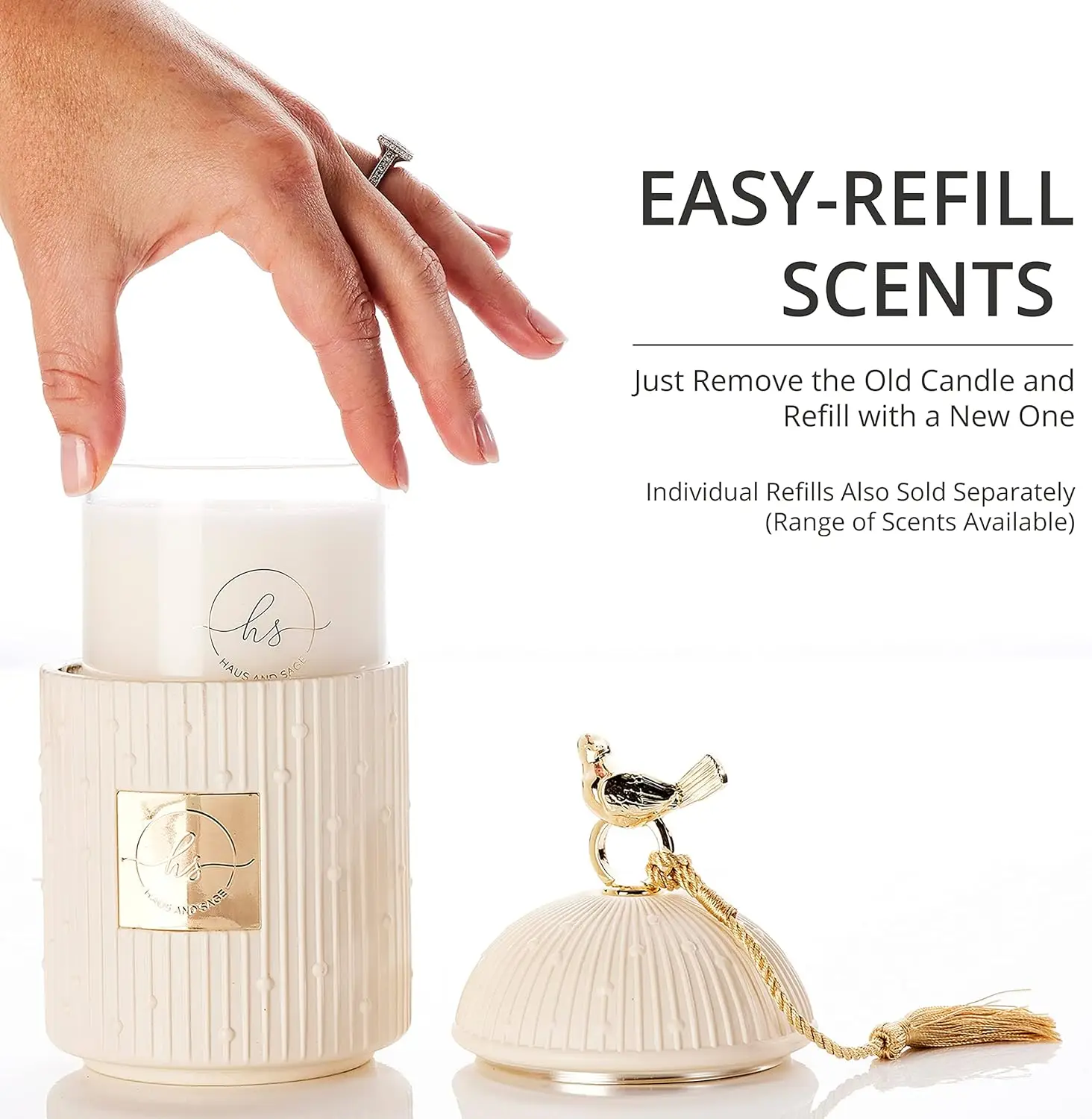 C&h 2024 Best Candle Gift Set With Customizing Scent Fragrance Aroma