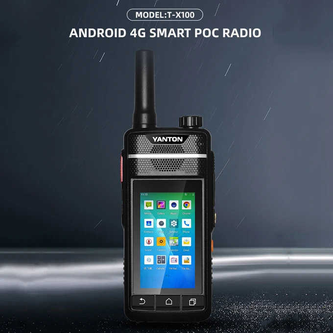 Walkie Talkie PoC Radio Android Zello Realptt 4G 200 km to 3000 Mile Long Range