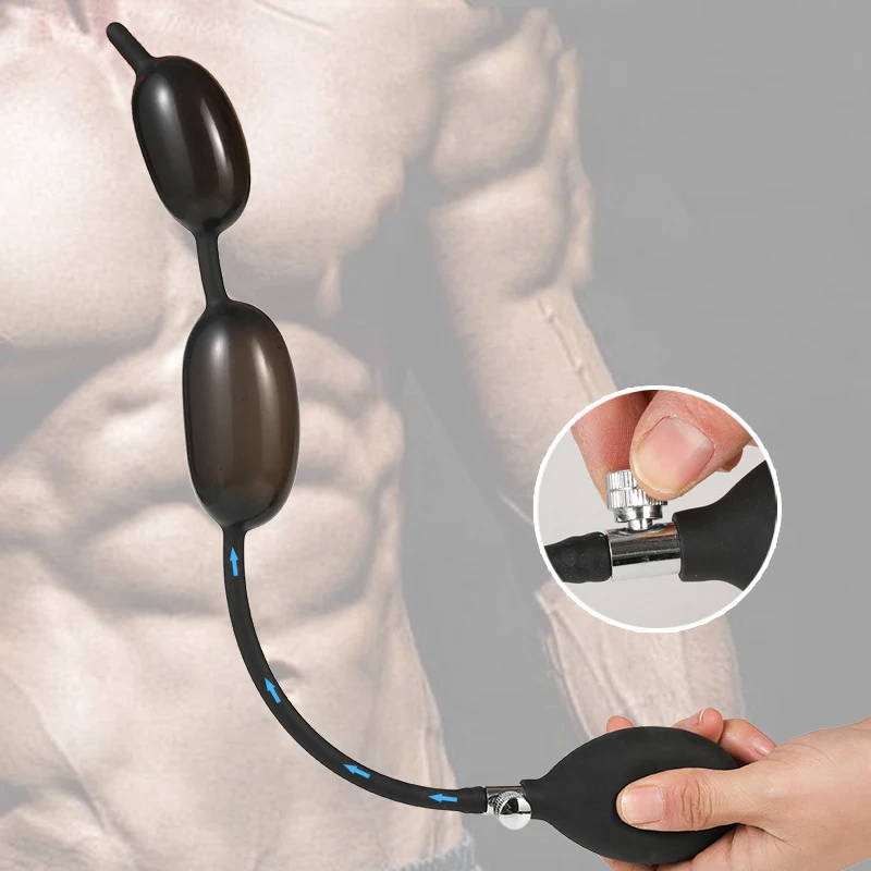 Penis Plug Inflatable Silicone Urethral Sounds for BDSM