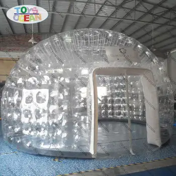 Winter Outdoors Inflatable Hot Tub Spa Solar Dome Cover Tent - Buy ...