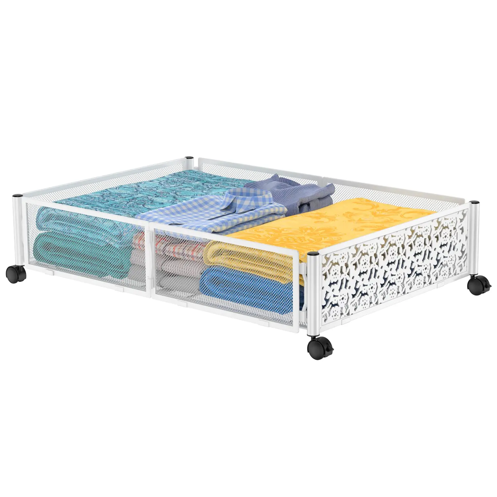 Under Bed Storage With Wheels,Under Bed Storage Containers,Rolling