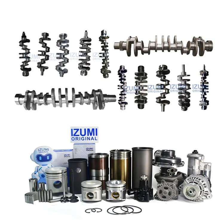 IZUMI ORIGINAL S6B3 Crankshaft High Quality Diesel Engine Parts For Mitsubishi