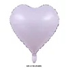 Amaretto viola cuore 18"