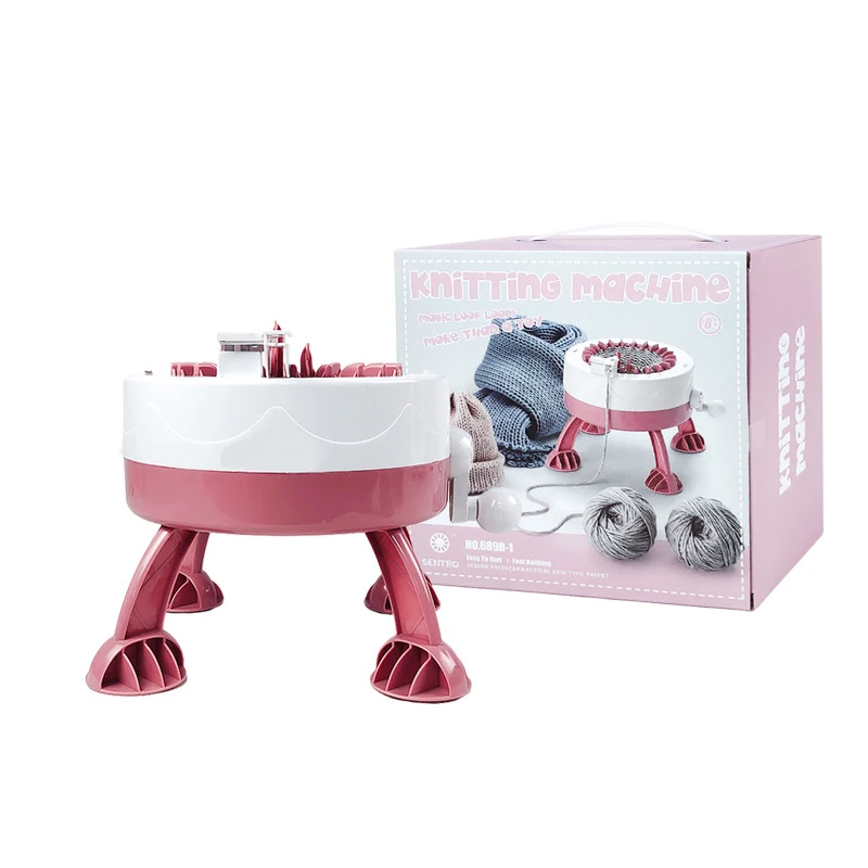 Acrylic Hand Driven Flat Manual Knitting Machine Yarn Circular Point Provide Spare Parts Hand