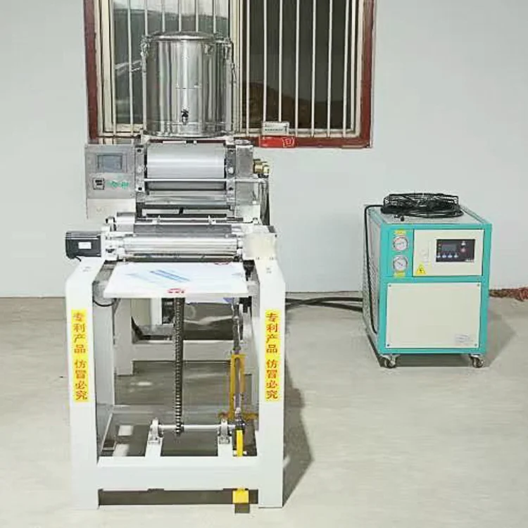 Full Automatic Beeswax Foundation Machine Bees Wax Comb Press Making Machine