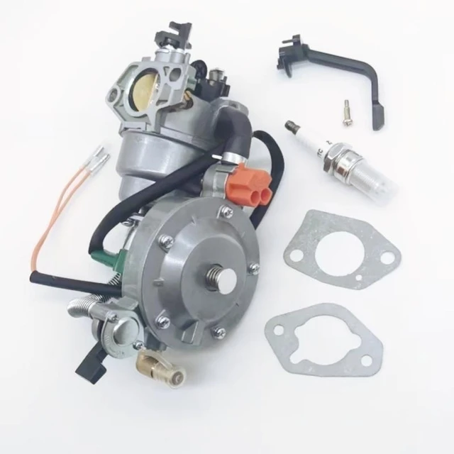 Free sample collection GX270 GX390 188F dual fuel gas carburetor suitable for 3KW 4.5KW generator