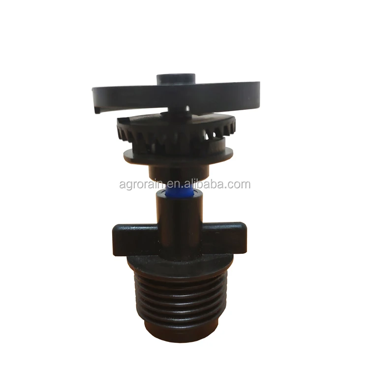 Dual Nozzle Rotating Irrigation Sprinkler Plastic Double Nozzle Watering Tool for Agriculture & Garden Irrigation System