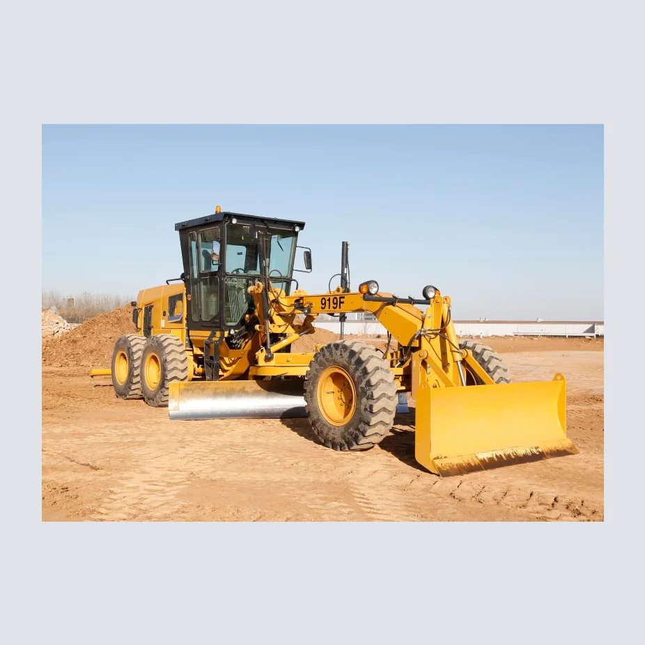Sem919 190hp Hot Selling Road Motor Grader Blade With Front Blade