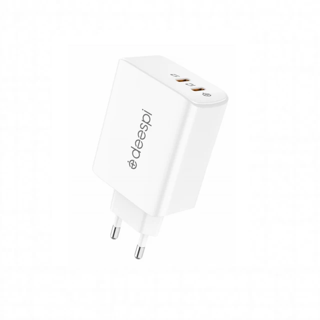 Universal 2 USB Ports QC 3.0 Type C PD 20W Aall Charger 35W 65W Dual Port USB Fast Wall Charger for Mobile Device Charging