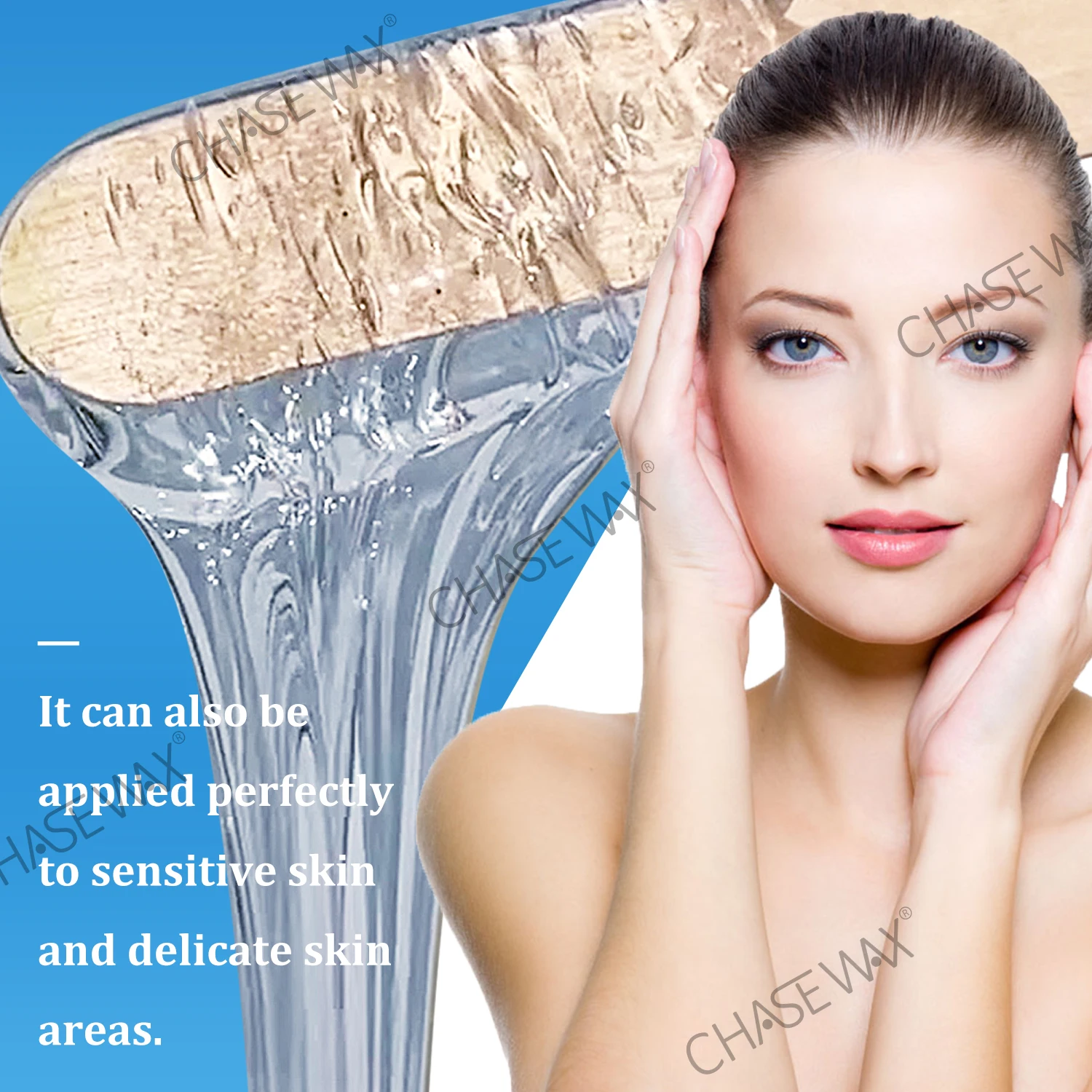 Chase Wax 10 Lbs Coconut Transparent Microcrystalline Hair Removal