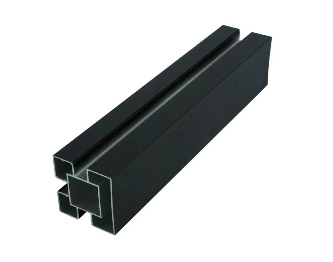 High Quality Post Decorating Round Flange Aluminum Fence Post Aluminum Fence Profile