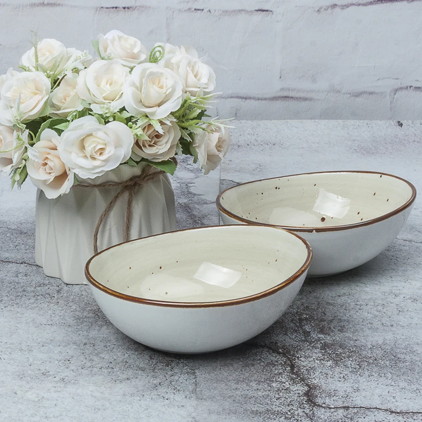 Set 4 Ciotole Ceramica 350ml - Per Dessert, Insalate E Snack - Foto 7