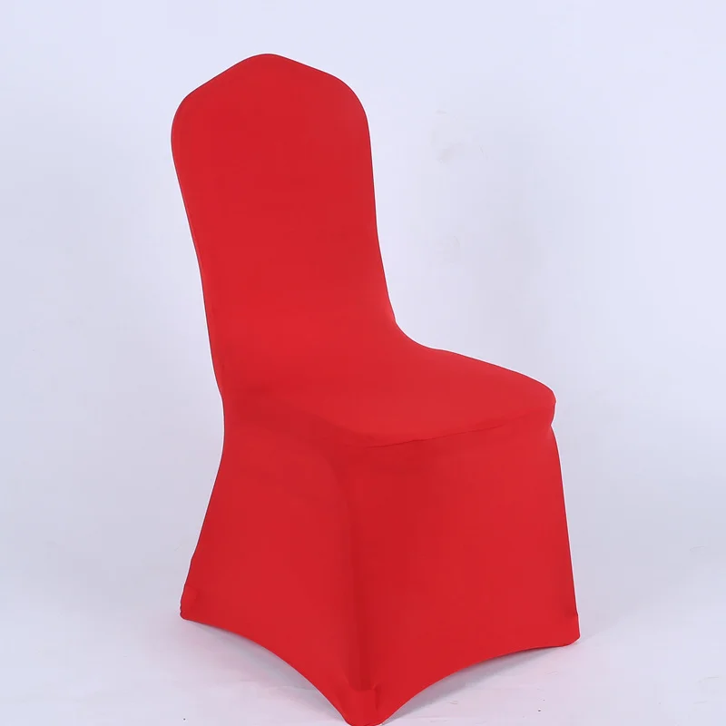 Оптовая продажа, чехлы на сиденья для свадебных отелей, банкетов, отелей, цельные эластичные чехлы на сиденья, белые универсальные утолщенные чехлы для стульев