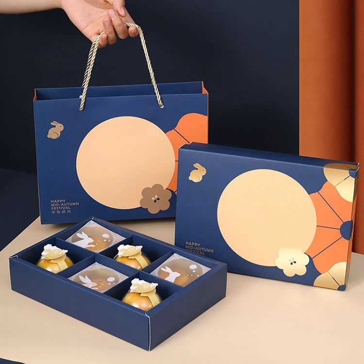 Festival Moon Cake Box Collection Luxury Sustainability