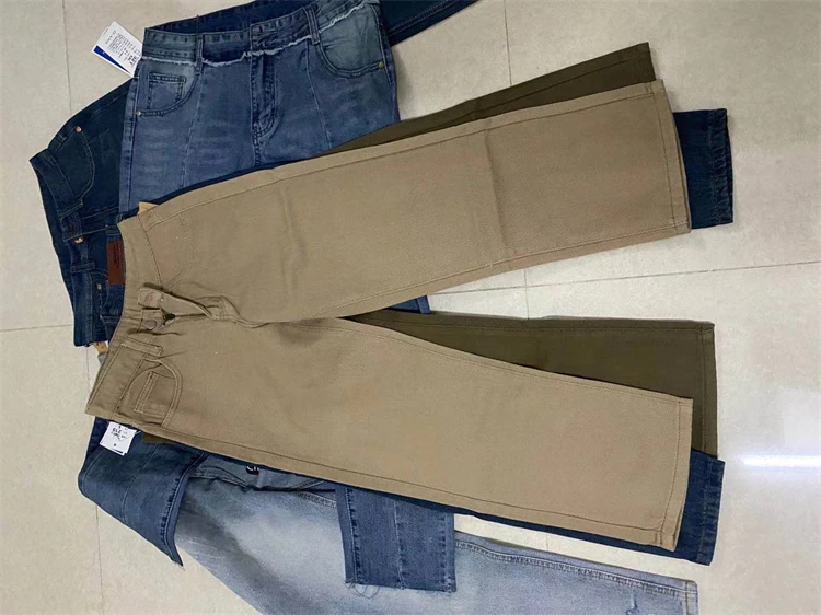 Random Delivery Wholesale Bulk Sale Cheap Price Stocked Men Women Jeans