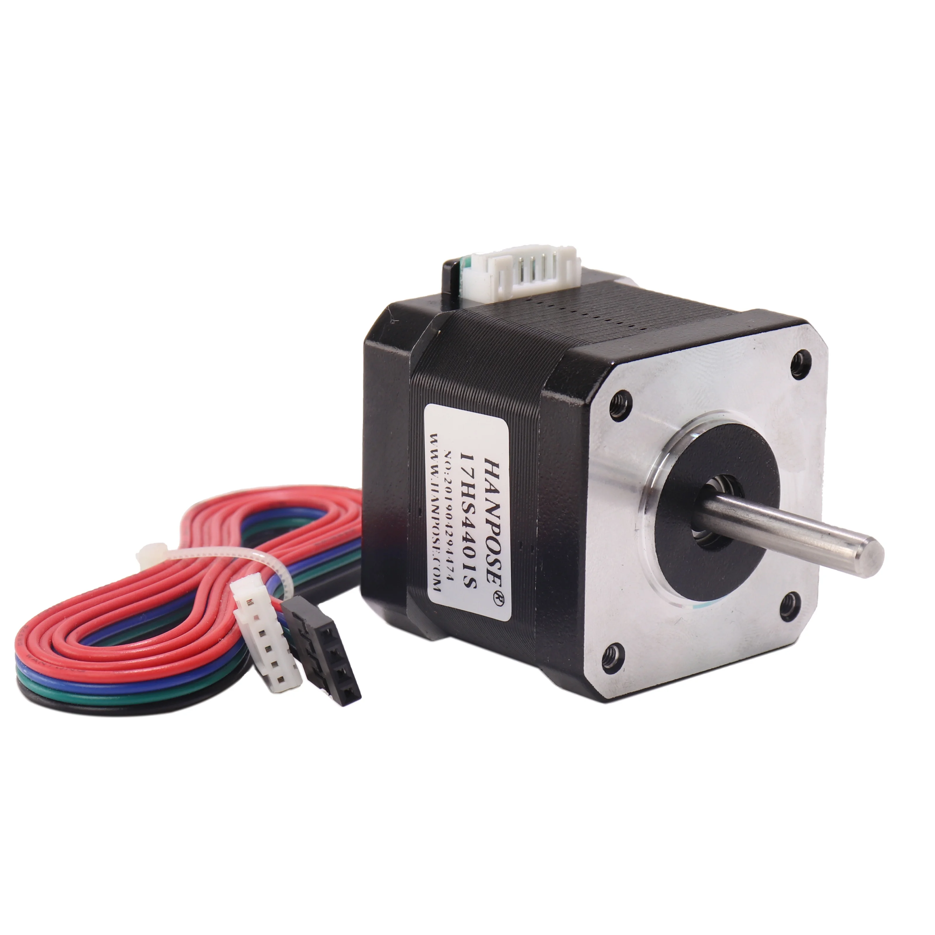 HANPOSE Nema 17 Motor Passuum pro Impressore Tridimensionali 17HS4401S 1.5A 40N.CM 12V Motor Freti Hybridus cum Cable CNC Motor Passuum Nema 17