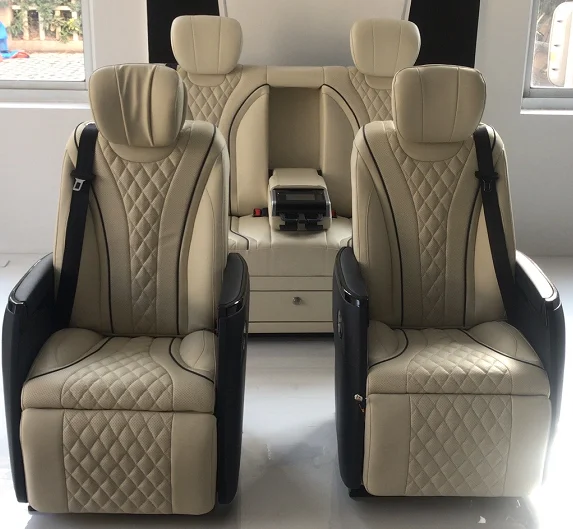 Electric Auto Vip Leather Car Seat For Modification Mpv Limousine Van ...