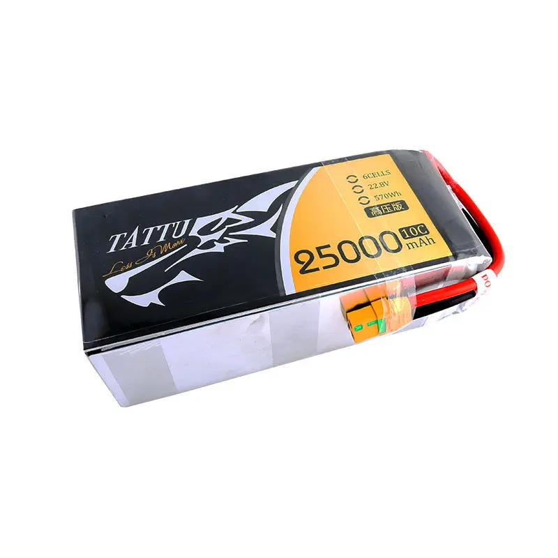Gens TATTU 25000MAH 6S 10C 22.8V HIGH VOLTAGE LIPO BATTERY PACK for Plant protection UAV