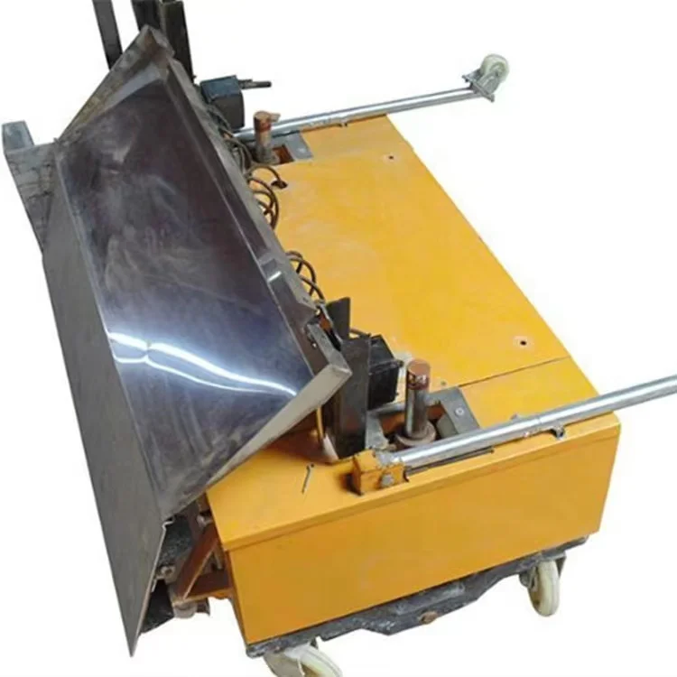 2023 new type wall cement machine automatic wall tools cement plastering rendering machine for wall