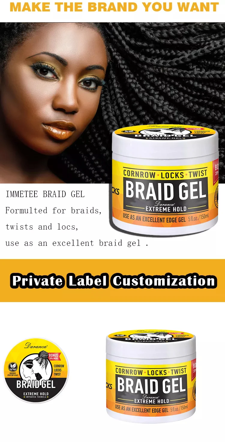 Non Flaking Firm Shine And Jam Extreme 4c Braid Gel Water Base Strong