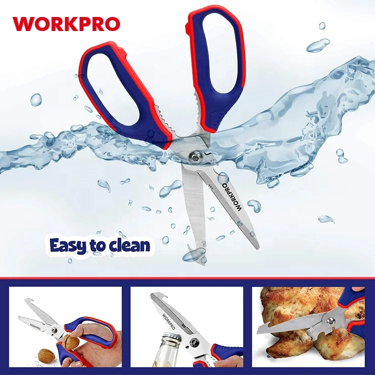 workpro multipurpose scissor bulk pack of