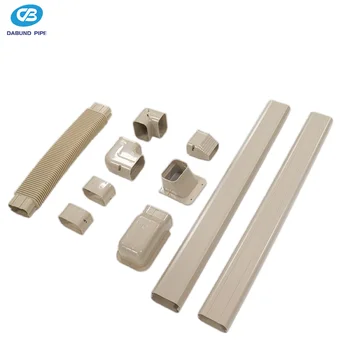 PVC Air Conditioning Fitting Manual Gas Power Source Plastic Home Accessories Cover Accessory Line for Air Conditioners