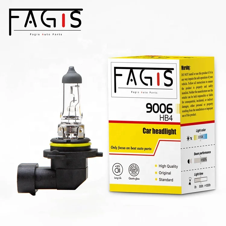 thumbnail image 2 of MICHIBA HB4 9006 Halogen Bulbs - 12V 55W Lemon Yellow (2300K) - Pack Of 2 2 of 2